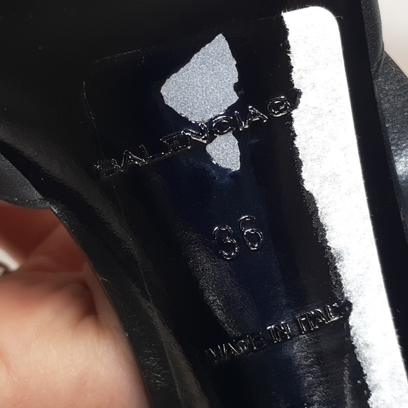 Balenciaga black and pink leather heels size 36 size 6 - Picture 16 of 16